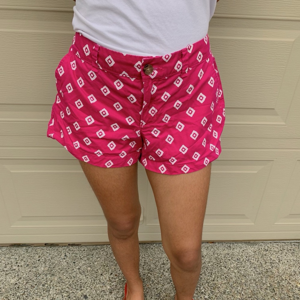 Geometric print shorts